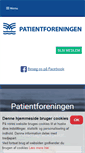 Mobile Screenshot of patientforeningen.dk